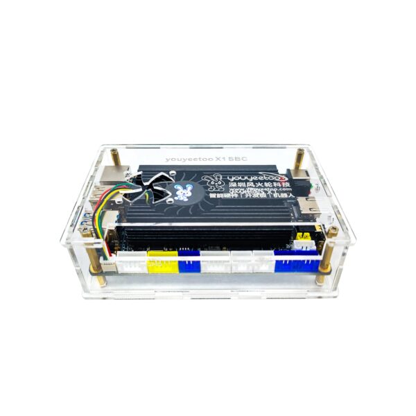 WayPonDEV Acrylic Case for X1 X86 Windows Single Board Computer