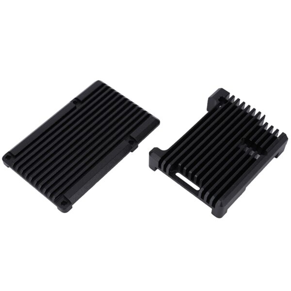 3 Model B Motherboard Case, Black Aluminum Alloy Housing with Passive Cooling for Stylish Computer Components - Image 9