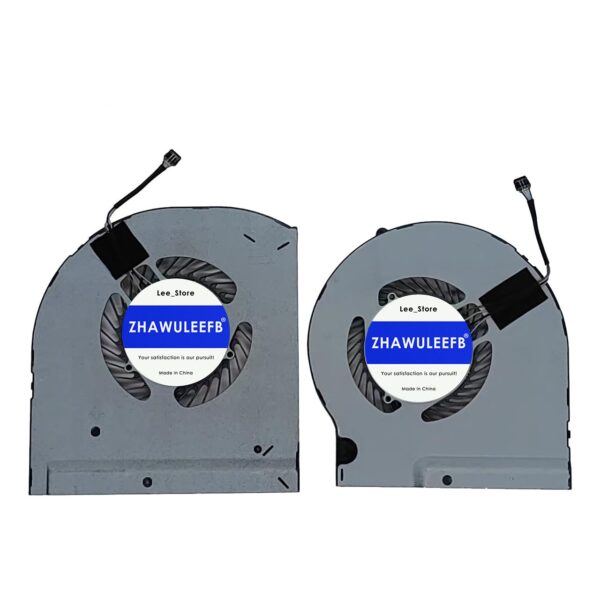 ZHAWULEEFB Replacement New CPU+GPU Cooling Fan for DELL Alienware 13 ALW13E 13 R3 R4 P81G Series 9NNY1 5H8Y5 EG50060S1-C300-S9A EG50060S1-C290-S9A DC5V Fan