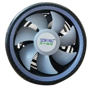 RGB CPU Cooler LED Air Heatsink Universal Intel AMD PC Processor Cooling Fan for Desktop Computer