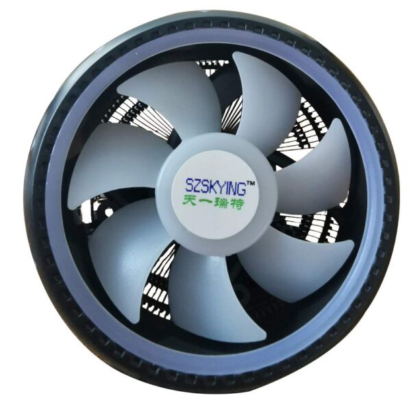 RGB CPU Cooler LED Air Heatsink Universal Intel AMD PC Processor Cooling Fan for Desktop Computer