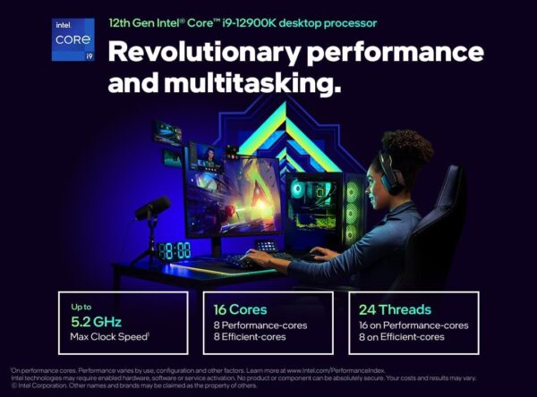 Intel Core i9 Gen 12 I9-12900K 5.1GHz Alder Lake SRL4H Processor (Renewed) - Image 2
