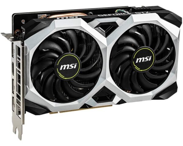 MSI Gaming GeForce GTX 1660 Ti 6GB GDRR6 - 192-bit HDMI/DP, Dual Fan, VR Ready, OC Graphics Card for Gaming PC, NVIDIA Video Card GPU (GTX 1660 TI Ventus XS 6G OC) Computer Graphics Cards (Renewed) - Image 4