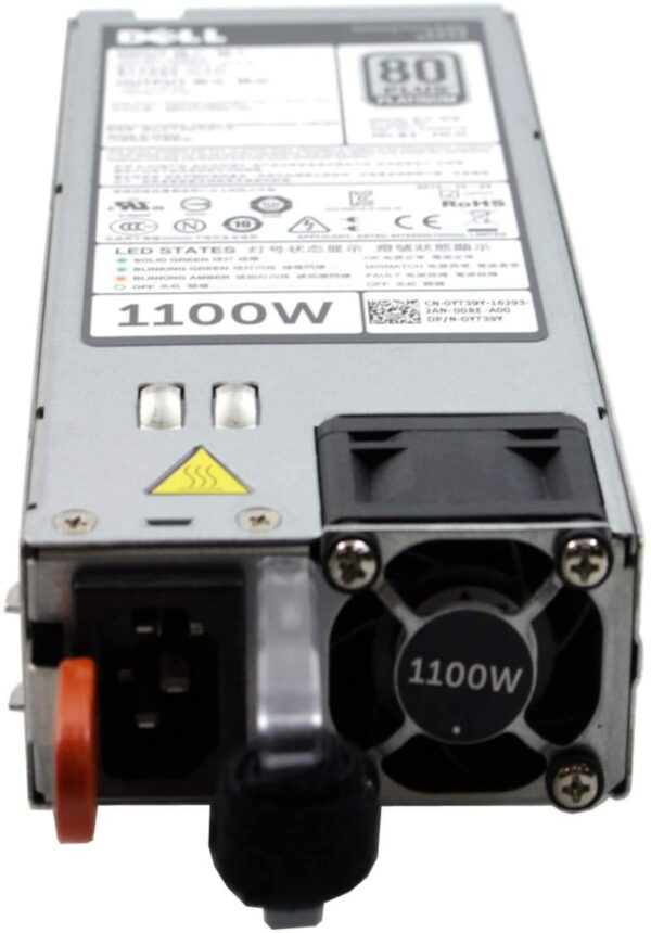Dell PowerEdge R520 R620 R720 R720XD R820 R920 T320 T420 T620 PowerVault DX6112 SN Server Power Supply 1100 Watt GYH9V YT39Y W933G NTCWP 38GYJ GDPF3 HT6GX 331-5926 (Renewed) - Image 4