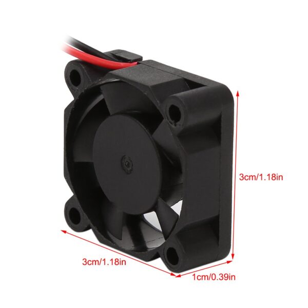 BEIDUOYANG for 12V 3010 Cooling Turbo Fan Brushless 3D Printer Parts for Extruder for Blower Part Black Plastic Fans Computer Fan Controller - Image 7