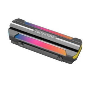 GOLDEN FIELD M2-S SSD Cooler for 2280 M.2 SSD M.2 Heatsink with Thermal Pad (SSD not Included)
