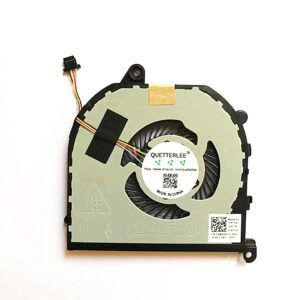 QUETTERLEE Replacement New CPU Cooling Fan for Dell XPS 15 9570 XPS 9570 Laptop 15.6 XPS9570-7996SLV-PUS Series 008YY9 DFS501105PROT FKCH CPU Fan