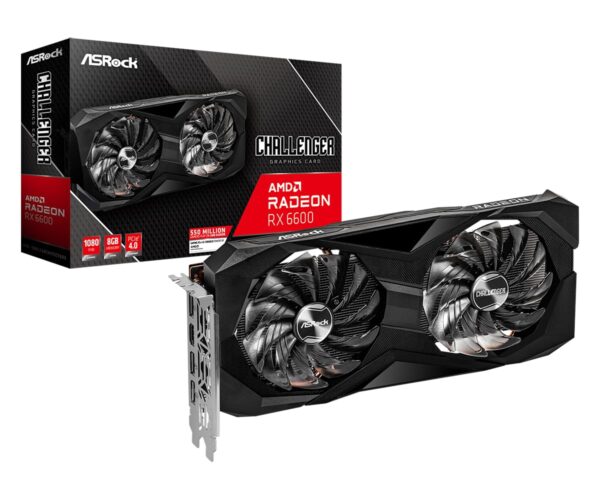ASRock RX 6600 8GB CLD Challenger D gddr6 (Renewed)