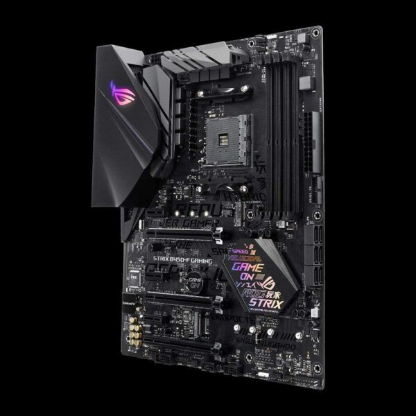 ASUS ROG Strix B450-F Gaming Motherboard (ATX) AMD Ryzen 2 AM4 DDR4 DP HDMI M.2 USB 3.1 Gen2 B450 (Renewed) - Image 4