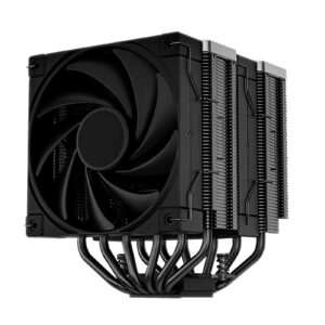 AK620 Zero Dark CPU air Cooler, 6 Copper Heat-Pipes Dual Tower CPU Cooler with 120mm PWM 1850RPM 68.99CFM Each for Intel LGA 1851/1700/1200/1151/1150/1155 AMD AM5/AM4