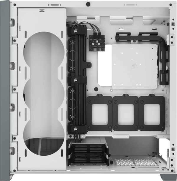Corsair 5000D Tempered Glass Mid-Tower ATX PC Case (CC-9011209-WW) - White (Renewed) - Image 8