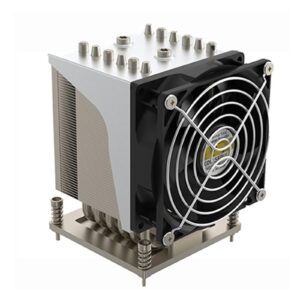 DVOGIFJG R96 CPU Server Cooler Fan 4 Pins 6 Heat Pipes 280W Radiator Active Cooling Fan 3647 Silent Radiator (Color : Other, Size : LGA1700-R96_NO RGB)