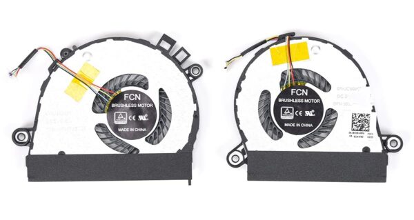 Replacement CPU & GPU Cooling Fan for Lenovo Yoga 710-15IKB 710-15ISK, Yoga 710-14ISK 710-14IKB Series Laptop P/N: DC28000HRF0 DC28000HYF0 DC28000HPF0