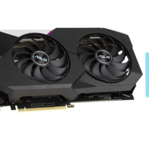 ASUS Dual NVIDIA GeForce RTX 3070 V2 OC Edition Gaming Graphics Card (PCIe 4.0, 8GB GDDR6, LHR, HDMI 2.1, DisplayPort 1.4a, Axial-tech Fan Design, Dual BIOS, Protective Backplate) with hub (Renewed)