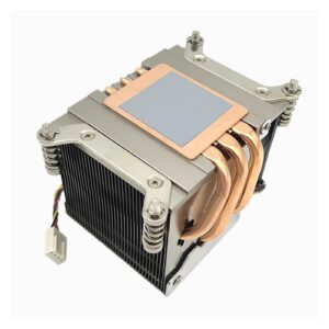 R62 2U CPU Server Cooler 3 Heat Pipes PWM 4PIN 110W Radiator Computer Air Cooling CPU Cooling Fan (Color : Other, Size : for LGA 2011-1_NO RGB)
