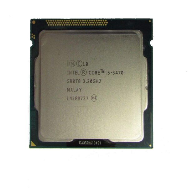 Intel SR0T8 CPU I5-3470 3.2GHZ Core i5-3470 3.20GHz Quad Core 6M Socket 1155 OEM (Renewed)
