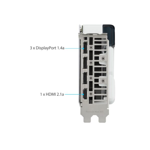 ASUS Dual GeForce RTX™ 4060 OC White Edition 8GB GDDR6 (PCIe 4.0, 8GB GDDR6, DLSS 3, HDMI 2.1a, DisplayPort 1.4a, 2.5-Slot Design, Axial-tech Fan Design, 0dB Technology, and More) (Renewed) - Image 7