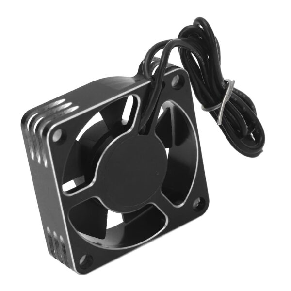 RC Engine Cooling Fan, 15000rpm Lightweight Aluminum Alloy Stable Performance Plastic RC Car Cooling Fan for Replacement (Silver) - Image 7