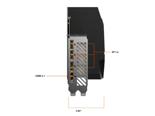 GIGABYTE AORUS GeForce RTX 4080 Super Master 16G Graphics Card, 3X WINDFORCE Fans, 16GB 256-bit GDDR6X, GV-N408SAORUS M-16GD Video Card (Renewed), Black - Image 6