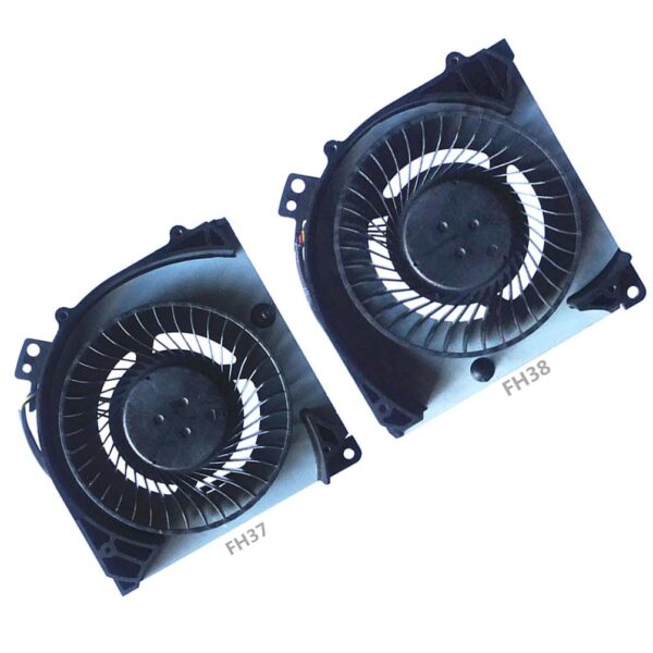2PCS/ LOT DFS200005AA0T-FH37 DFS541105FC0T-FH38 CPU+GPU Cooling Fan Replacement for Gigabyte X7 V2 X7 V6 X7 V7 Laptop 5V 0.5A 4PIN - Image 5
