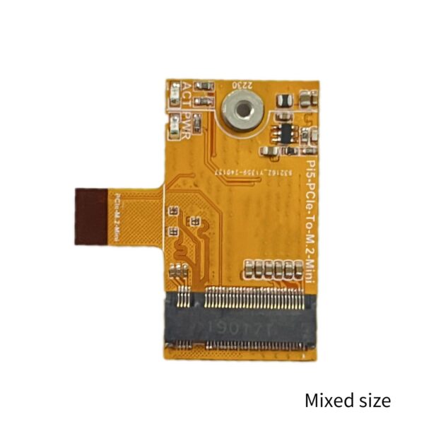 YIBAISI for RPi 5 PCIe to M.2 NVMe SSD Mini Expansion Board for RPi5 (Not Include Active Cooling Fan) - Image 8