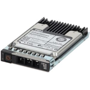 Dell Toshiba PX05SRB384Y 3.84TB 12Gb/s SAS Read Intensive Solid State Drive Bundle with Drive Tray - XCRDV