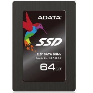 ADATA Premier Pro SP900 64GB 2.5 Inch SATA III Superb Read & Write up to 545MB/s & 525MB/s Solid State Drive (ASP900S3-64GM-C)