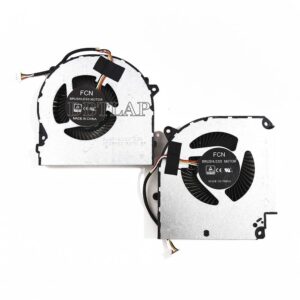 DBTLAP CPU + GPU Cooling Fan Compatible for Hasee G7-CT5NA G7-CT7NA Z8-CT7NK Z8-CT7NT Z8-CR7N1 DFS5K221153711 FLHF DFS5M325063B1N FLHJ 6-31-NH503-201 5V 0.5A Fan