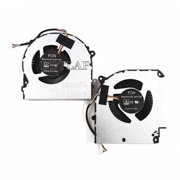 DBTLAP CPU + GPU Cooling Fan Compatible for Hasee G7-CT5NA G7-CT7NA Z8-CT7NK Z8-CT7NT Z8-CR7N1 DFS5K221153711 FLHF DFS5M325063B1N FLHJ 6-31-NH503-201 5V 0.5A Fan