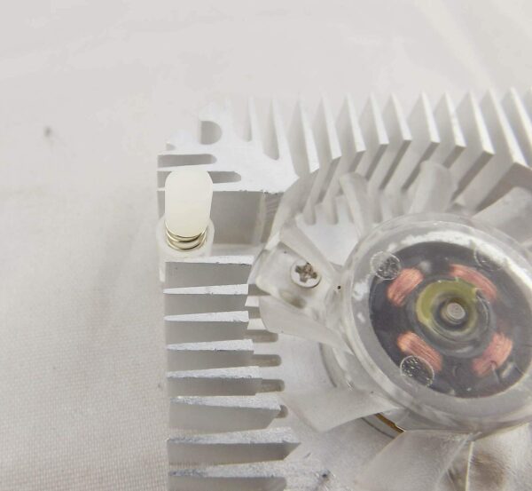 Connector and Terminal Silver Cooling Fan Heatsink Cooler PC Computer CPU 55mm VGA Video Card 12V 2 Pin - Image 6