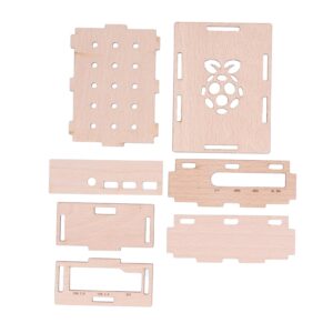 [Durable Molded] Compact 4 Holder & Cooling Shell Board - Portable Protective Cover for with Effective Heat Dissipation