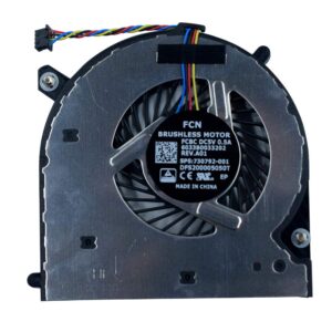 Sicastar CPU Cooling Fan with Screws for HP Elitebook 840 G1 840 G2 850 G1 850 G2 740 G2 745 G2 750 G2 755 G2 740 G1 745 G1 750 G1 755 G1 Series 730792-001