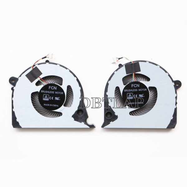 DBTLAP CPU + GPU Fan Compatible for Dell Inspiron 15 7577 7588 G7-7588 G7-7577 Series DFS2000054H0T FJQS DFS541105FC0T FJQT Laptop Cooling Fan