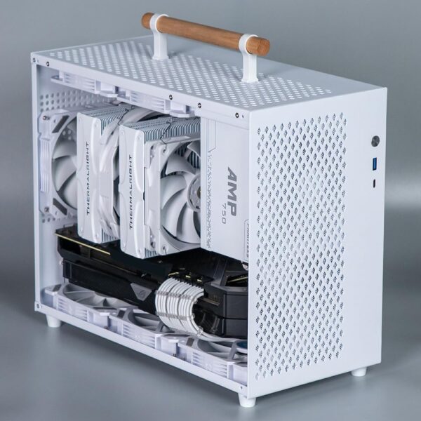 WOTAO Portable Computer Case Cold Rolled Shell PC Gaming Case Desktop PC Case 360mm Graphics Card ITX MATX Motherboard ATX Power Supply - Image 5