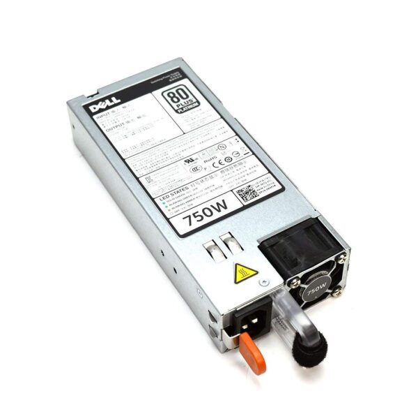 Aquamoon Trading 5NF18 Genuine OEM Dell PowerEdge R820 R720 R620 R520 PSU 750W Power Supply DPS-750AB-2 Switching P/S D750E-S1 Server Power Source (Renewed)