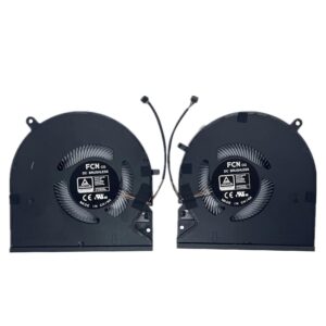 CPU and GPU Fan Fits for Razer 2021 RZ09-0409 RZ09-0409BE 0409CE 0409 (Color : Pair Fan)