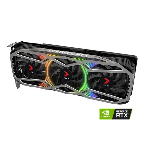 PNY GeForce RTX 3090 24GB XLR8 Gaming REVEL EPIC-X RGB Triple Fan Graphics Card (Renewed) - Image 5