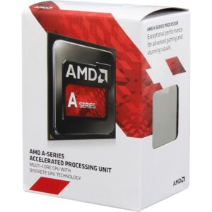 AMD A8-7600 Quad-Core 3.1 GHz Socket FM2+ 65W Desktop Processor AMD Radeon R7 (AD7600YBJABOX) (Renewed)