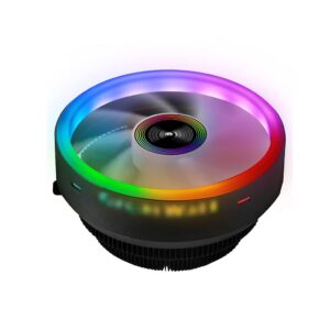 WYH PC Cooler CPU Cooler Slim Design CPU Cooling System CPU Air Cooler 120mm PWM Fan Air Cooling Universal Socket Solution Quiet Fan