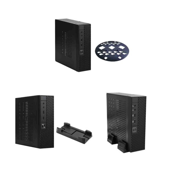 YS0911 M06 Desktop Case Mini-ITX PC Chassis Versatile and Efficient Industrial Control Case Hanging Bracket Foot Stand Computer Case - Image 2