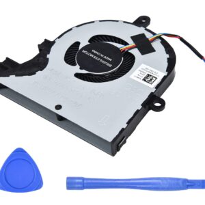 Replacement CPU Cooling Fan for Dell Inspiron 17 5770 5775 3790 3793 / Inspiron 15 5570 5575 / Latitude 3590 Series 0FX0M0 DC28000K9D0 DFS1503055P0T