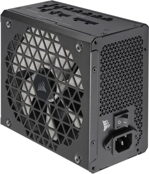 Corsair RM850x Shift Fully Modular ATX Power Supply - 80 Plus Gold - ATX 3.0 - PCIe 5.0 - Zero RPM - Modular Side Interface - Black (Renewed) - Image 3