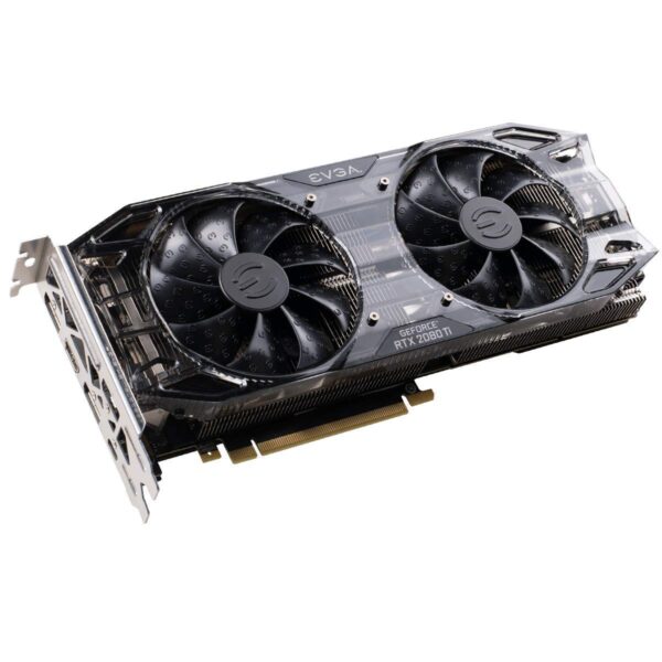 EVGA GeForce RTX 2080 Ti Black Edition Gaming, 11GB GDDR6, Dual HDB Fans & RGB LED Graphics Card 11G-P4-2281-KR (Renewed) - Image 4