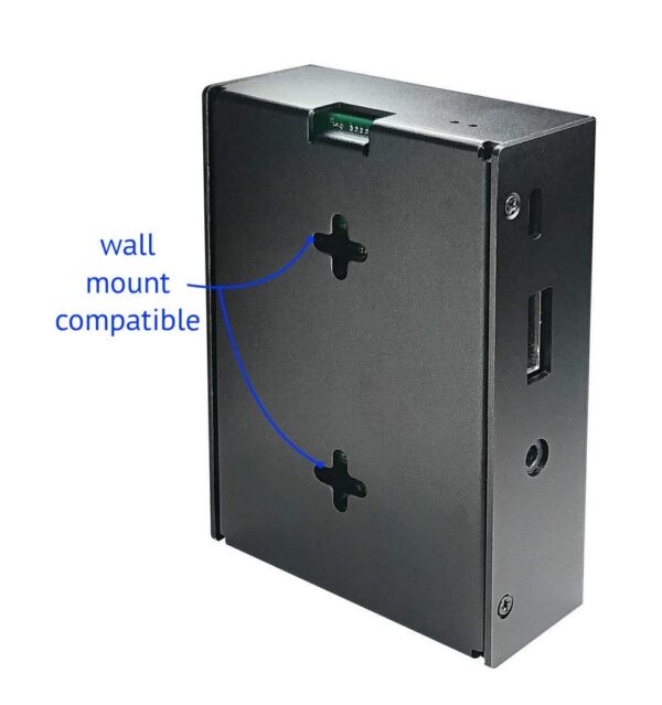 Micro Connectors Aluminum Raspberry Pi 3 Case for Model B B+ with Heatsinks and UL Approved On/Off Switch 5V/2.5A Power Supply Adapter - Blue (RAS-03BLPWR-PI) - Image 8
