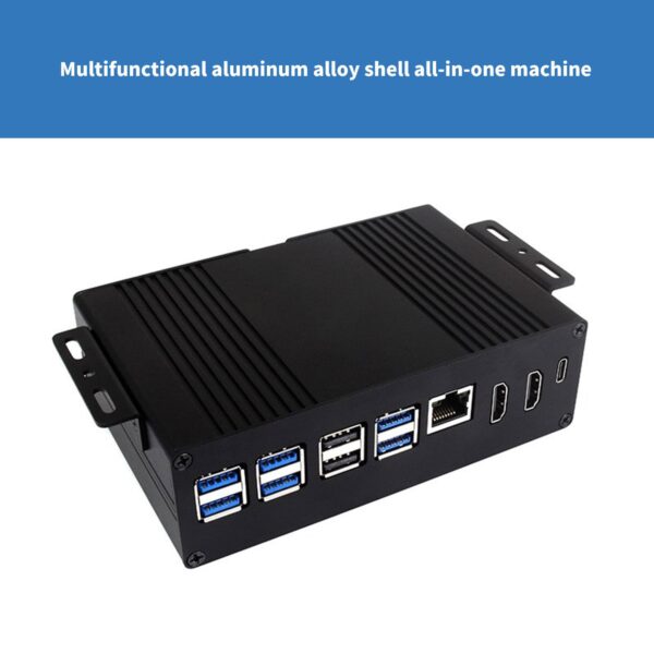 YUGSHNKFC Aluminum Enclosure Case for Development Board with PCIE Ethernet USB3.2 Expansion Board for Optional Large Space - Image 9