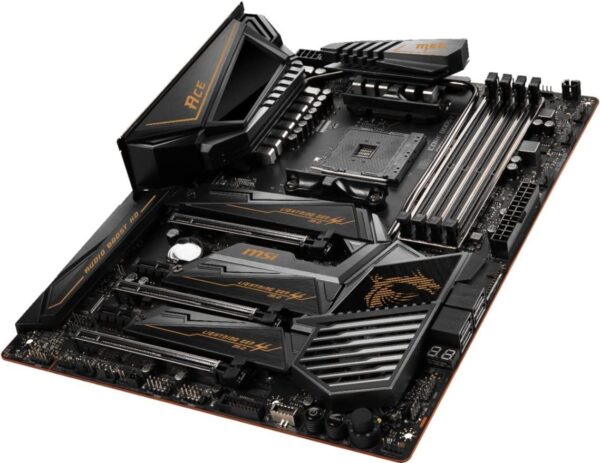MSI MEG X570 ACE Gaming Motherboard (AMD AM4, DDR4, PCIe 4.0, SATA 6Gb/s, M.2, USB 3.2 Gen 2, AX Wi-Fi 6, 2.5G LAN, ATX, Mystic Light RGB Lighting) (Renewed) - Image 6