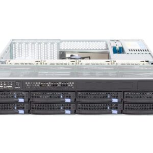 2U hot swappable Storage Server 6GB/SAS backplane for E-ATX mainboard 8-Bay Empty Chassis