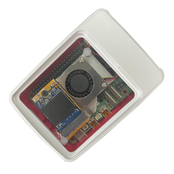 YIBAISI for RPi 5 PCIe to M.2 NVMe SSD Mini Expansion Board for RPi5 (Not Include Active Cooling Fan) - Image 3
