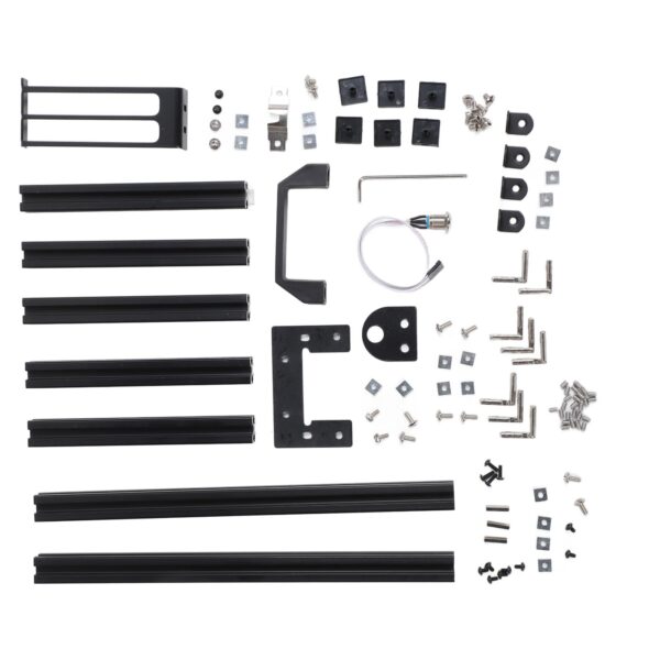 VBESTLIFE Aluminum Alloy Vertical Open Computer Motherboard Case Rack with HDD and Water Cooling Position for ITX/17x17/17x19 Motherboards, VBESTLIFEf4da3yqro7 - Image 9