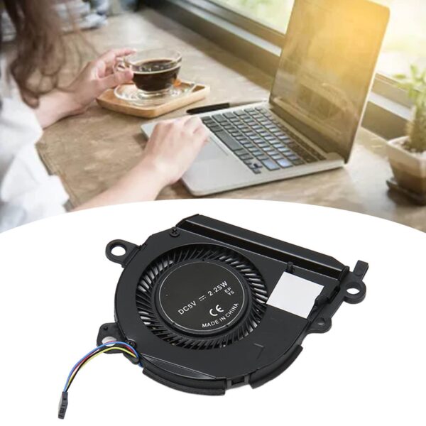Replacement CPU GPU Cooling Fan for AE011DX 13 AE013DX 13 AE012DX 13 AE015DX 13inch Laptop, 4 Pin DC 5V 2.25W Fan, Install and Use (GPU) - Image 5